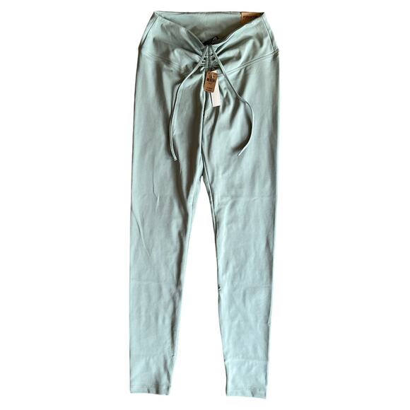 Victroia's Secret Green Adjustable Waist Ruched Leggings, S - Picture 1 of 8